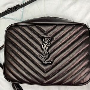 Saint Laurent Lou Matelassé Leather Camera Bag